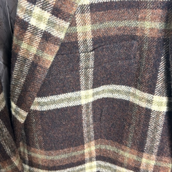 Lauren Ralph Lauren wool
 Plaid Blazer/Jacket Brown Preppy Tweed Women’s Size - Picture 4 of 7